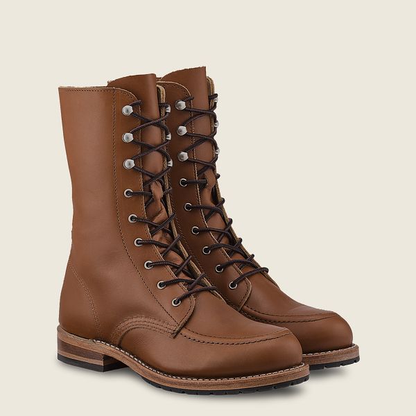 レッド ウィング(Red Wing) Gracie - トールバウンダリーレザー ブーツ レディース Pecan JP24190